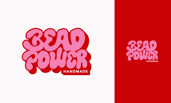 I will design custom typography logo with playful hand lettering
