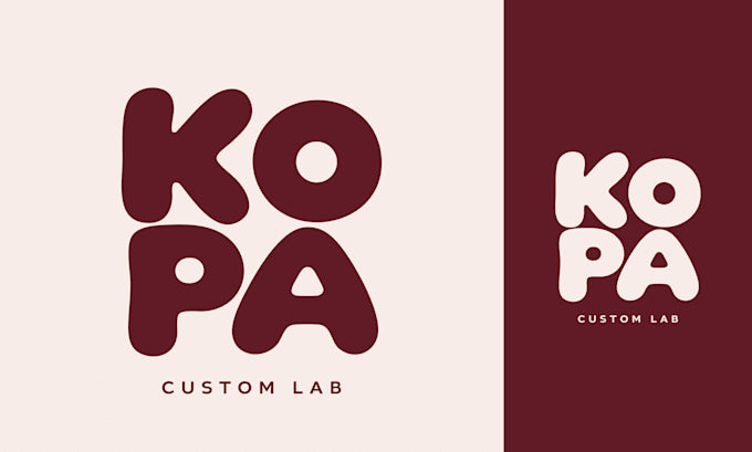 I will design custom typography logo with playful hand lettering